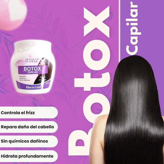 Botox Capilar| Sedalux Flower - Pelo Radiante y Sin Frizz en Casa